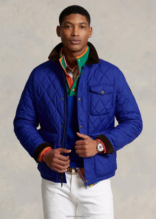 Ralph Lauren mehed vetthülgav tepitud jope PR0V8654 kuninglik pärand