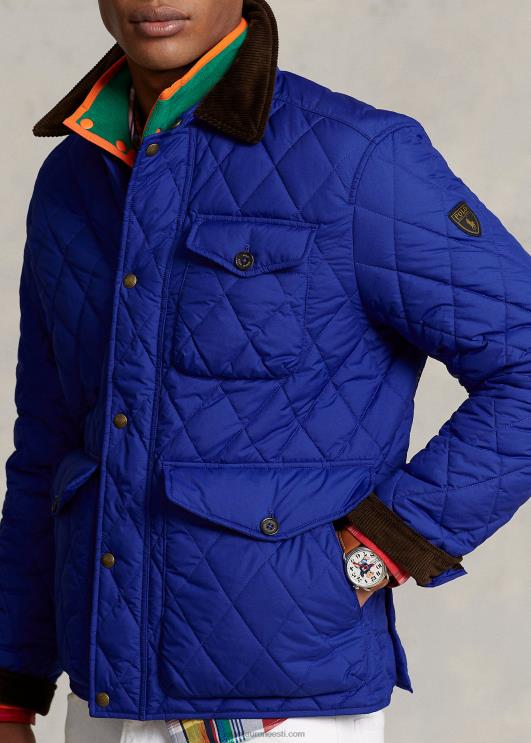 Ralph Lauren mehed vetthülgav tepitud jope PR0V8654 kuninglik pärand