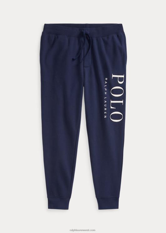 Ralph Lauren mehed logoga tikitud fliisist jooksupüksid PR0V1245 kruiisilaevastik