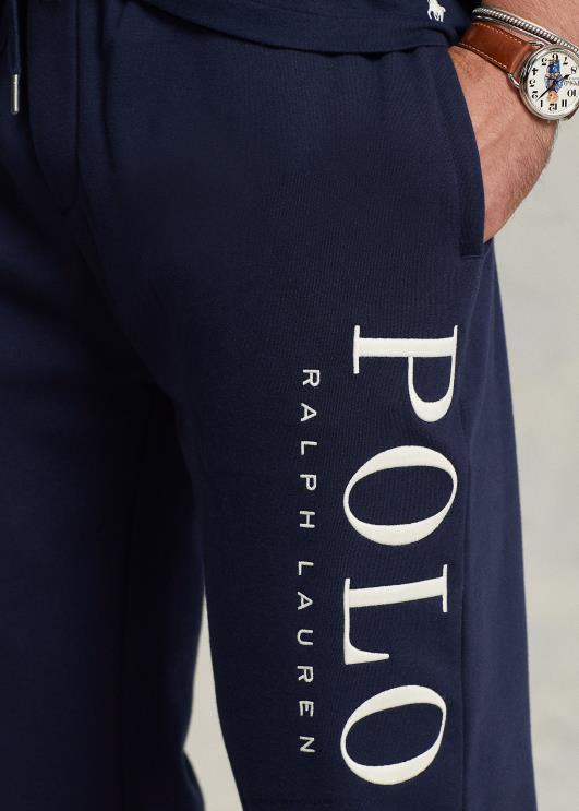 Ralph Lauren mehed logoga tikitud fliisist jooksupüksid PR0V1882 kruiisilaevastik