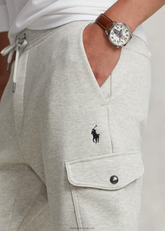 Ralph Lauren mehed topelt kootud cargo jooksupüksid PR0V478 kerge sportlik kanarbik