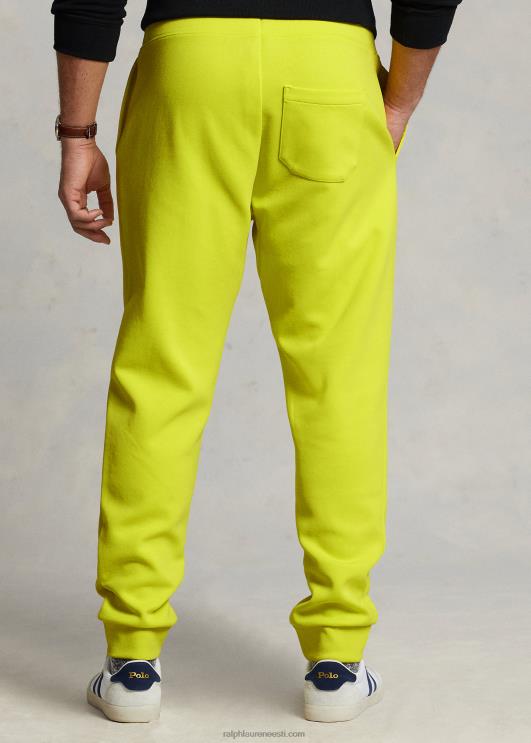 Ralph Lauren mehed topelt kootud jooksupüksid PR0V1528 laserkollane
