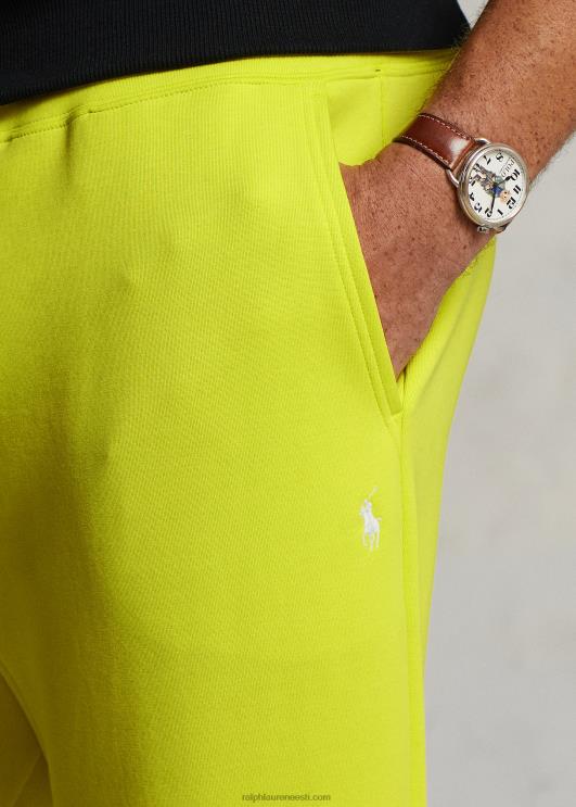 Ralph Lauren mehed topelt kootud jooksupüksid PR0V1528 laserkollane