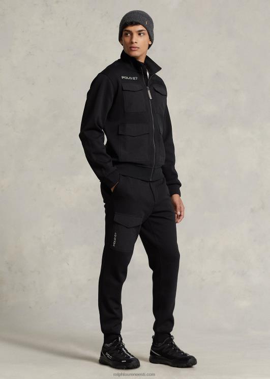 Ralph Lauren mehed vetthülgavad hübriidjooksupüksid PR0V106 must