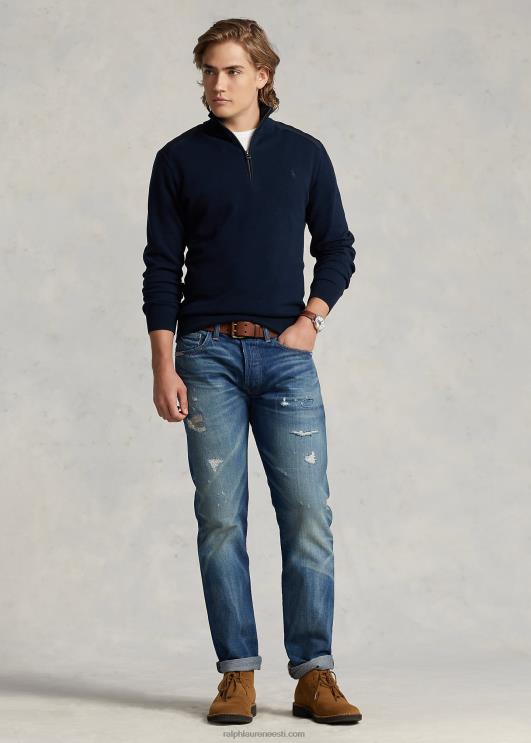 Ralph Lauren mehed hübriidne veerandtõmblukuga kampsun PR0V1159 torude merevägi