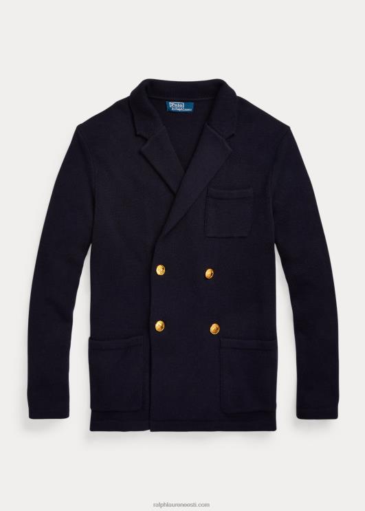Ralph Lauren mehed kašmiirist bleiserkardigan PR0V1035 lennuväe merevägi