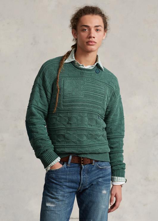 Ralph Lauren mehed lipuline puuvillane rullkaelusega kampsun PR0V129 uus metsakanarbik