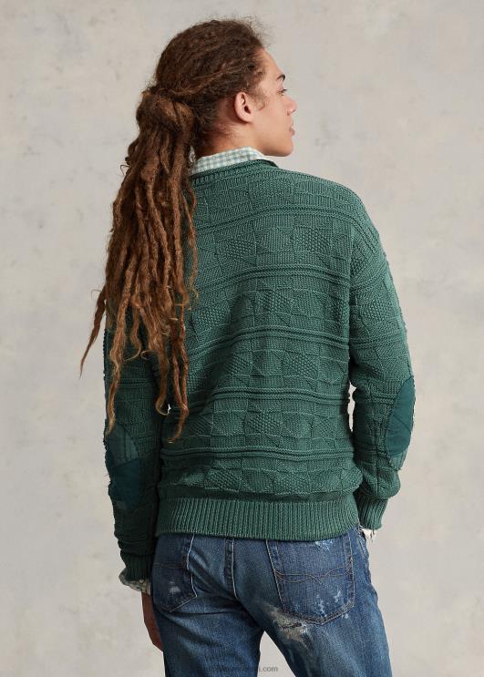 Ralph Lauren mehed lipuline puuvillane rullkaelusega kampsun PR0V129 uus metsakanarbik