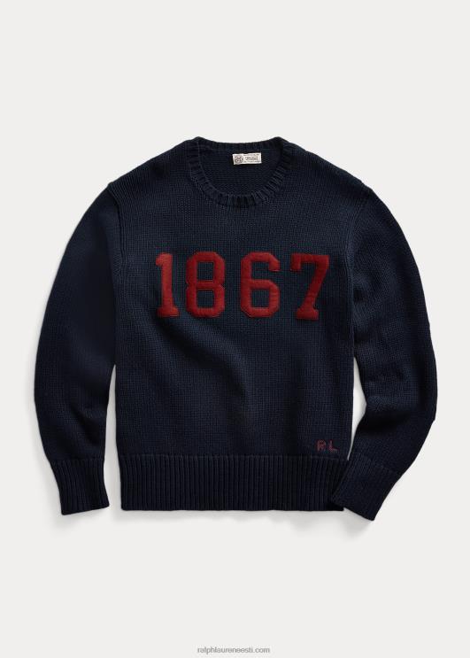 Ralph Lauren mehed morehouse kollektsiooni 1867 kampsun PR0V1235 merevägi