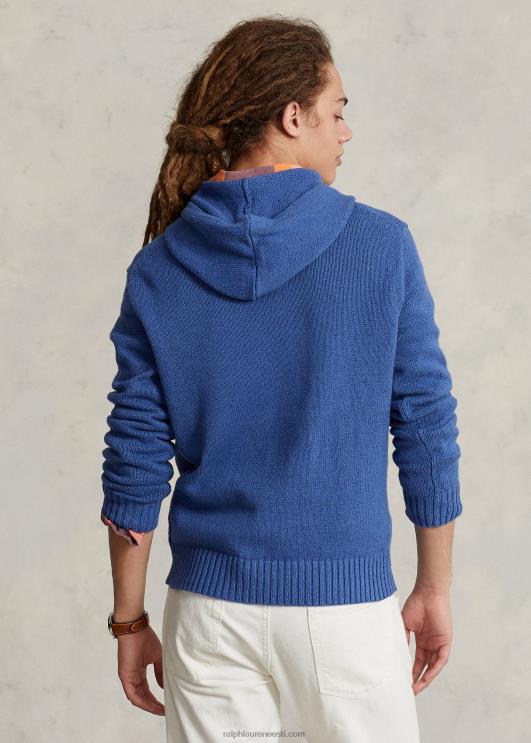 Ralph Lauren mehed polo bear puuvillane kapuutsiga kampsun PR0V1244 vana kuninglik