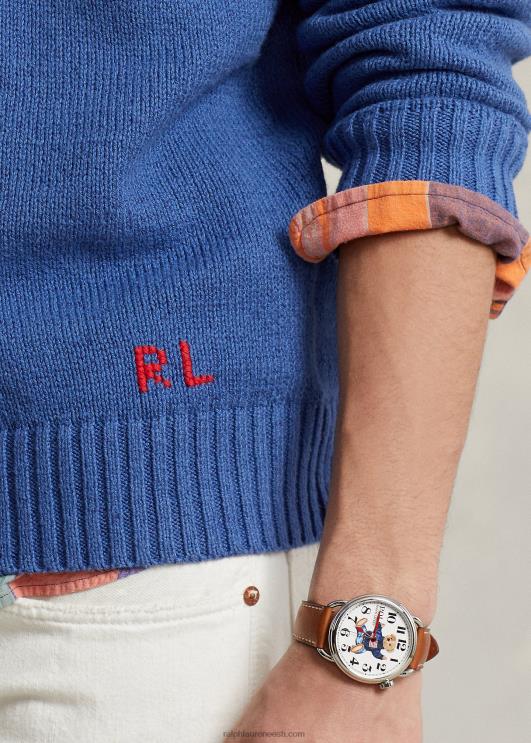 Ralph Lauren mehed polo bear puuvillane kapuutsiga kampsun PR0V1244 vana kuninglik