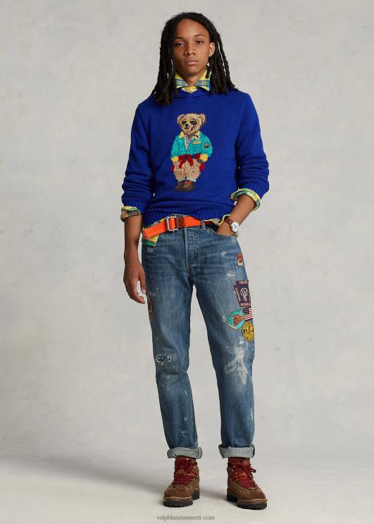 Ralph Lauren mehed polo karu kapuutsiga kampsun PR0V1134 linna kuninglik