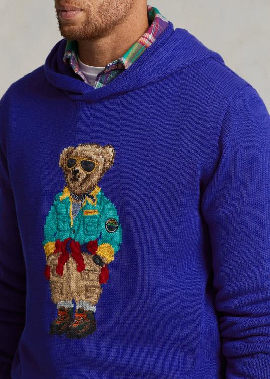 Ralph Lauren mehed polo karu kapuutsiga kampsun PR0V1403 linna kuninglik