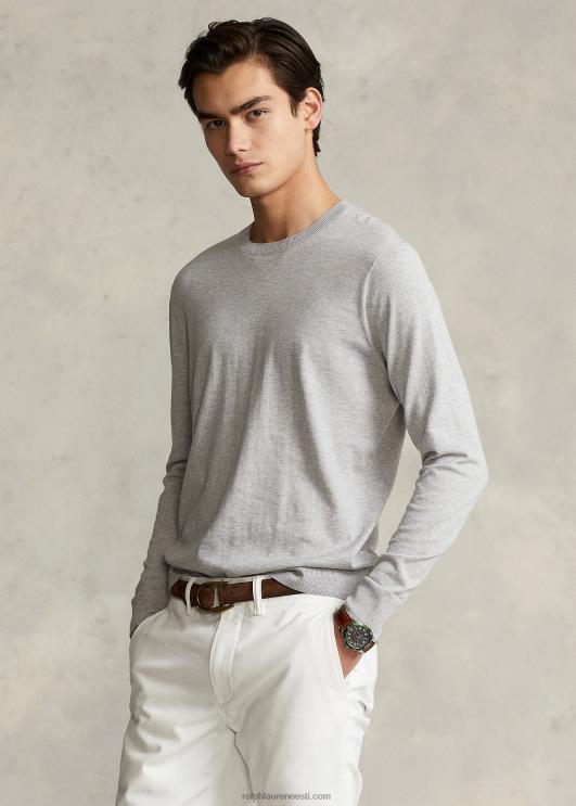 Ralph Lauren mehed puuvillane kaelusega kampsun PR0V1068 ja üle kanarbiku