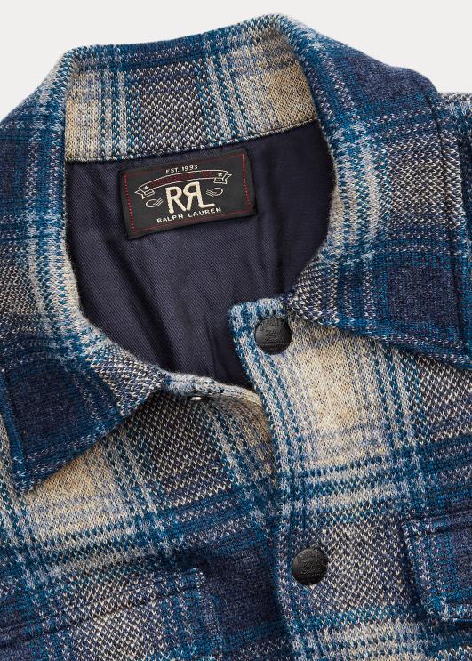 Ralph Lauren mehed ruuduline villa-kašmiirist töösärgi kampsun PR0V1740 sinine multi