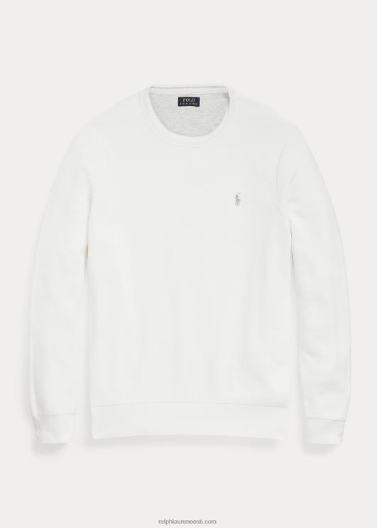 Ralph Lauren mehed võrkkootud puuvillane kampsun PR0V1894 tekipesu valge