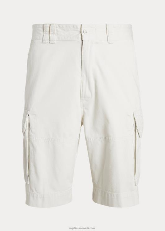 Ralph Lauren mehed 10,5-tolline pingevaba istuvusega toimne lasti lühike PR0V319 tekipesu valge