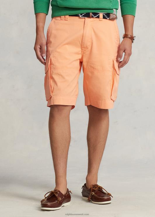 Ralph Lauren mehed 10,5-tolline pingevaba istuvusega toimne lasti lühike PR0V320 õiglane oranž