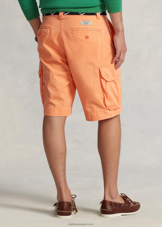 Ralph Lauren mehed 10,5-tolline pingevaba istuvusega toimne lasti lühike PR0V320 õiglane oranž