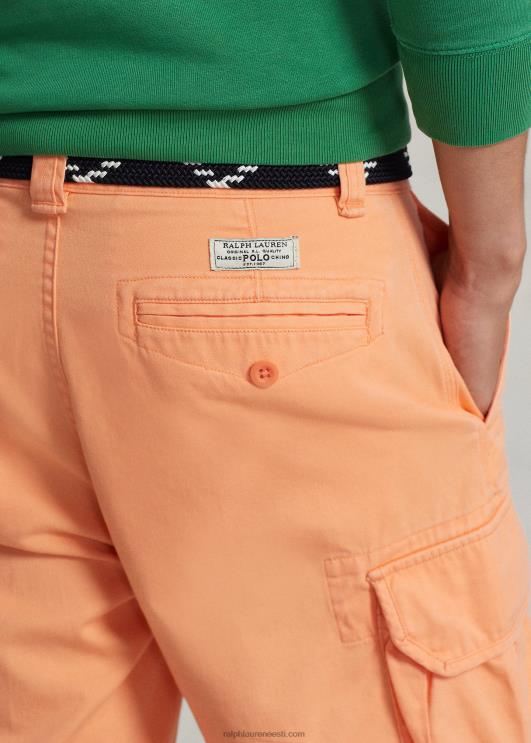 Ralph Lauren mehed 10,5-tolline pingevaba istuvusega toimne lasti lühike PR0V320 õiglane oranž