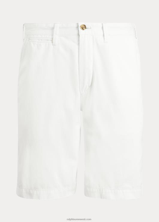 Ralph Lauren mehed 10-tolline lõdvestunud chino lühike PR0V287 valge