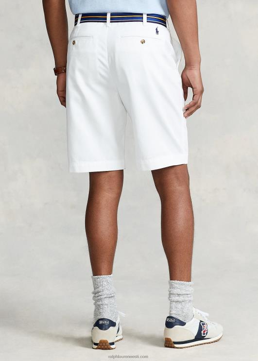 Ralph Lauren mehed 10-tolline lõdvestunud chino lühike PR0V287 valge