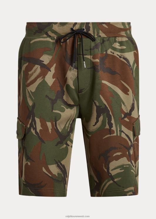 Ralph Lauren mehed 10-tolline topeltkootud cargo short PR0V8652 briti jalakapuu kamm