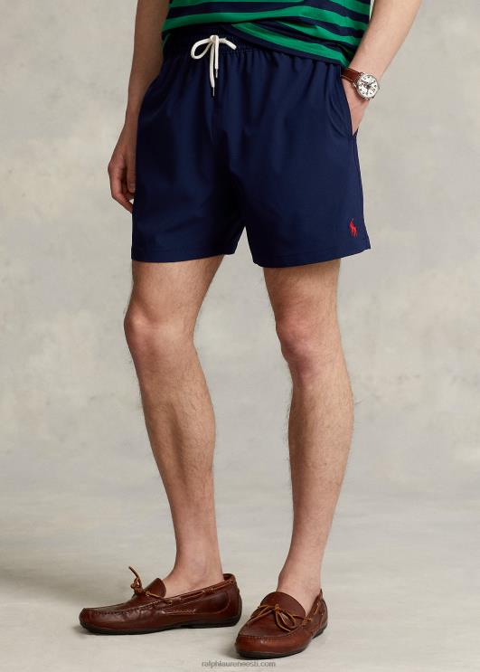 Ralph Lauren mehed 5,75-tolline reisija klassikaline ujumiskohver PR0V294 Newporti merevägi