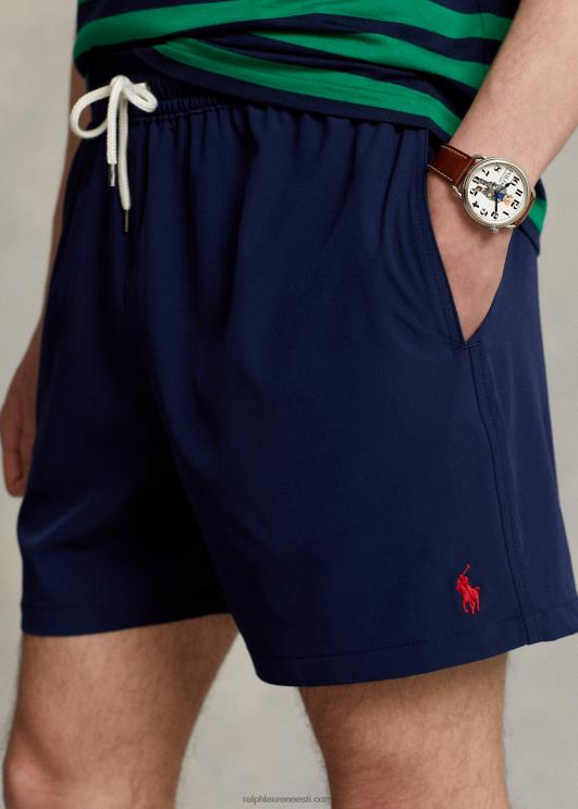 Ralph Lauren mehed 5,75-tolline reisija klassikaline ujumiskohver PR0V294 Newporti merevägi