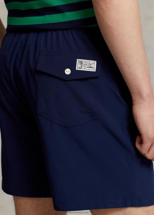 Ralph Lauren mehed 5,75-tolline reisija klassikaline ujumiskohver PR0V294 Newporti merevägi