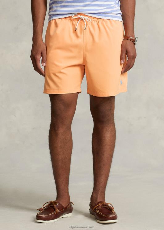 Ralph Lauren mehed 5,75-tolline reisija klassikaline ujumiskohver PR0V298 õiglane oranž