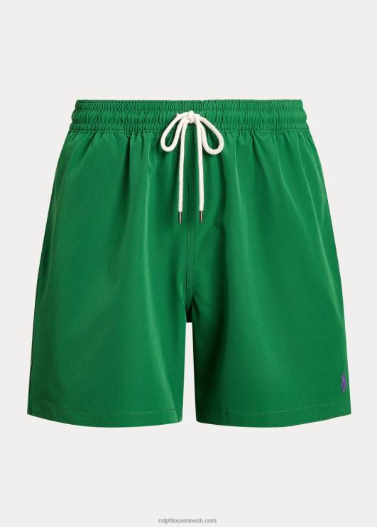 Ralph Lauren mehed 5,75-tolline reisija klassikaline ujumiskohver PR0V302 esmane roheline