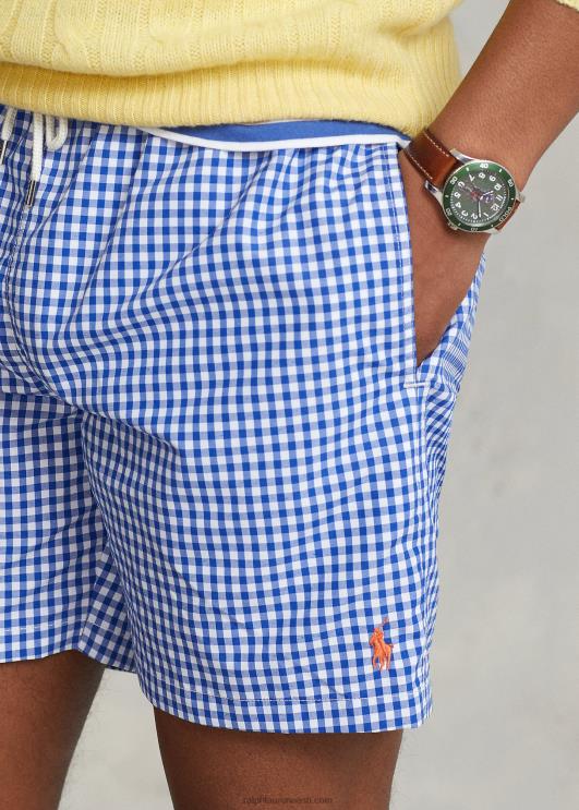 Ralph Lauren mehed 5,75-tolline reisija klassikaline ujumiskohver PR0V450 kruiisi kuninglik hõlmik