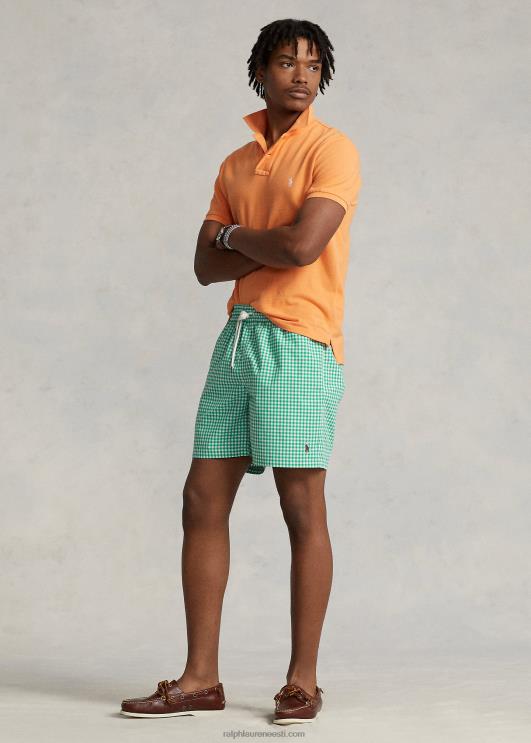 Ralph Lauren mehed 5,75-tolline reisija klassikaline ujumiskohver PR0V451 cabo roheline hõlmik