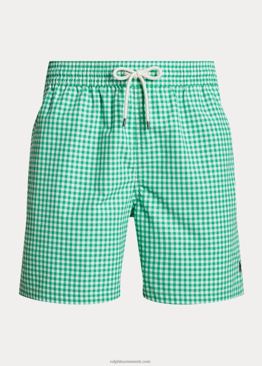 Ralph Lauren mehed 5,75-tolline reisija klassikaline ujumiskohver PR0V451 cabo roheline hõlmik