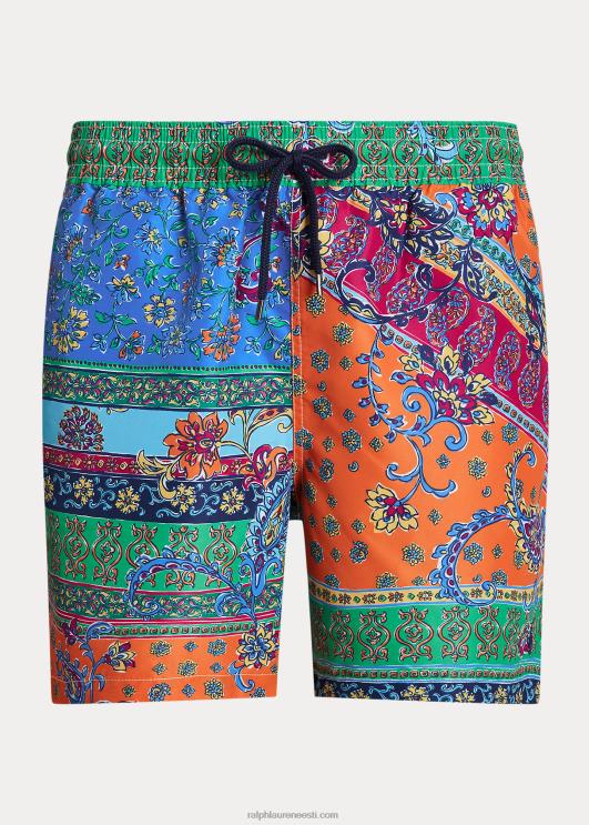 Ralph Lauren mehed 5,75-tolline reisija klassikaline ujumiskohver PR0V699 provence medaljon