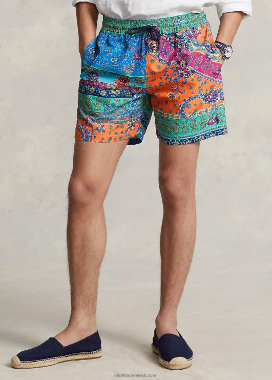 Ralph Lauren mehed 5,75-tolline reisija klassikaline ujumiskohver PR0V699 provence medaljon