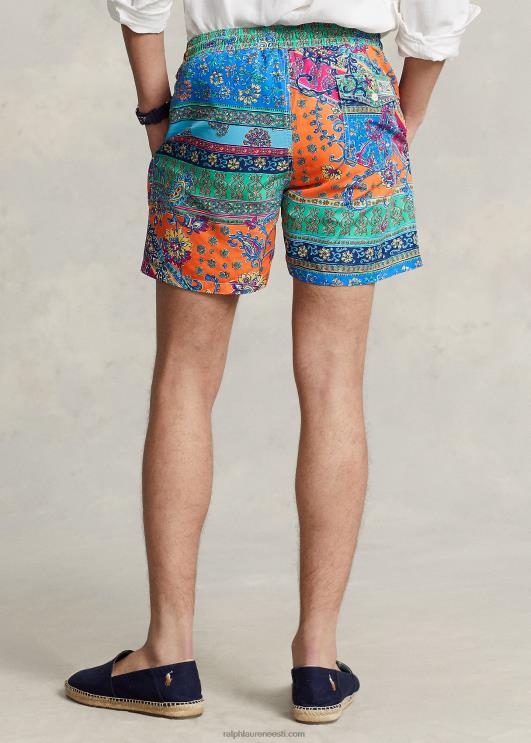 Ralph Lauren mehed 5,75-tolline reisija klassikaline ujumiskohver PR0V699 provence medaljon