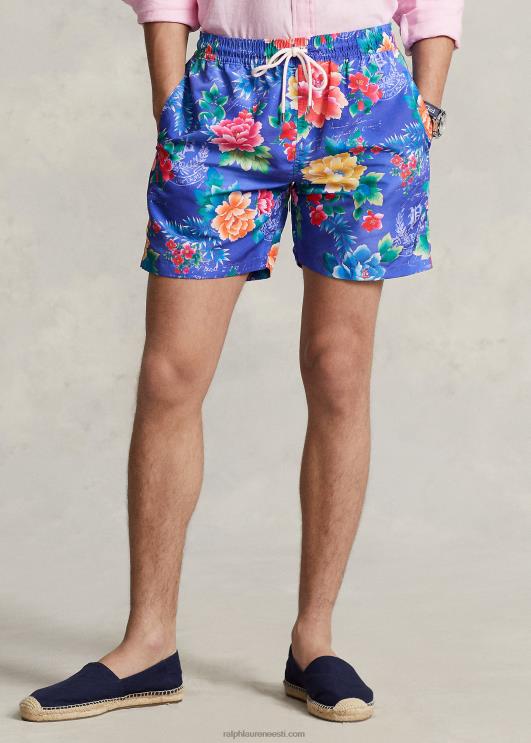 Ralph Lauren mehed 5,75-tolline reisija klassikaline ujumiskohver PR0V771 avondale lilleline