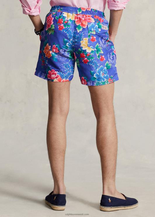 Ralph Lauren mehed 5,75-tolline reisija klassikaline ujumiskohver PR0V771 avondale lilleline