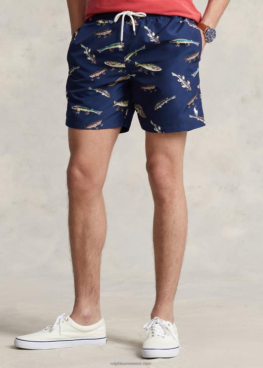 Ralph Lauren mehed 5,75-tolline reisija klassikaline ujumiskohver PR0V860 mitu