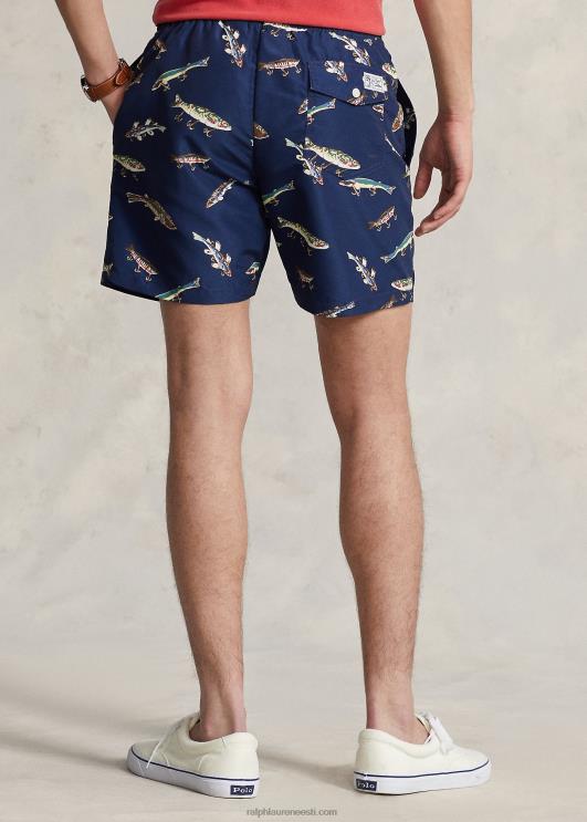 Ralph Lauren mehed 5,75-tolline reisija klassikaline ujumiskohver PR0V860 mitu