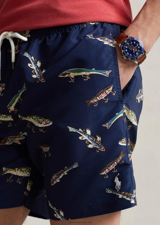 Ralph Lauren mehed 5,75-tolline reisija klassikaline ujumiskohver PR0V860 mitu