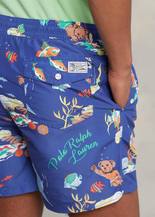 Ralph Lauren mehed 5,75-tolline reisija polo karu ujumiskohver PR0V562 liigad allpool