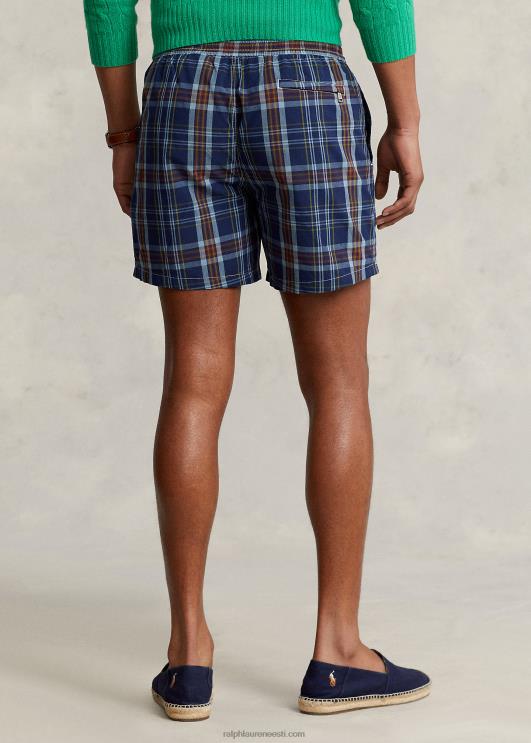 Ralph Lauren mehed 5,75-tolline ujumiskorv PR0V1171 indigo/punane multi