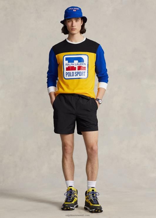 Ralph Lauren mehed 6-tolline klassikaline veekindel lühike lühike PR0V8438 must