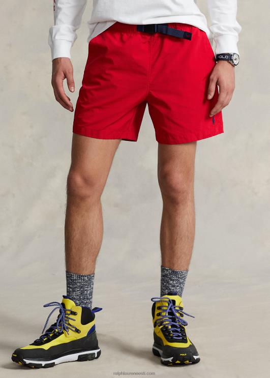 Ralph Lauren mehed 6-tolline klassikaline veekindel lühike lühike PR0V8439 Rl 2000 punane