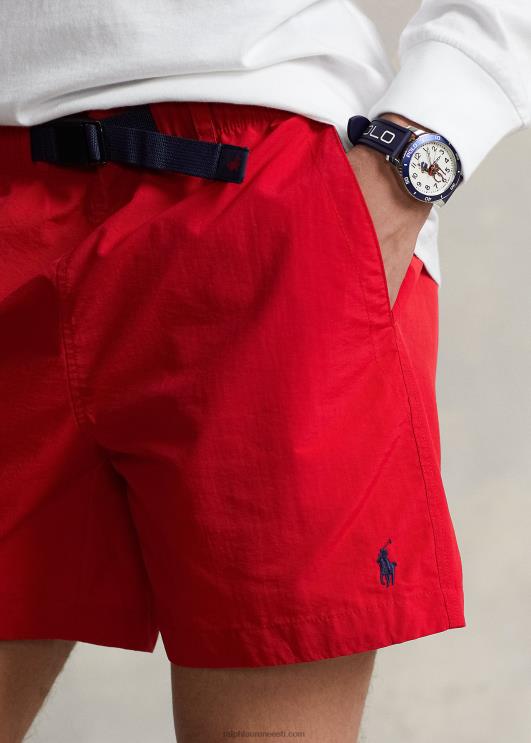 Ralph Lauren mehed 6-tolline klassikaline veekindel lühike lühike PR0V8439 Rl 2000 punane