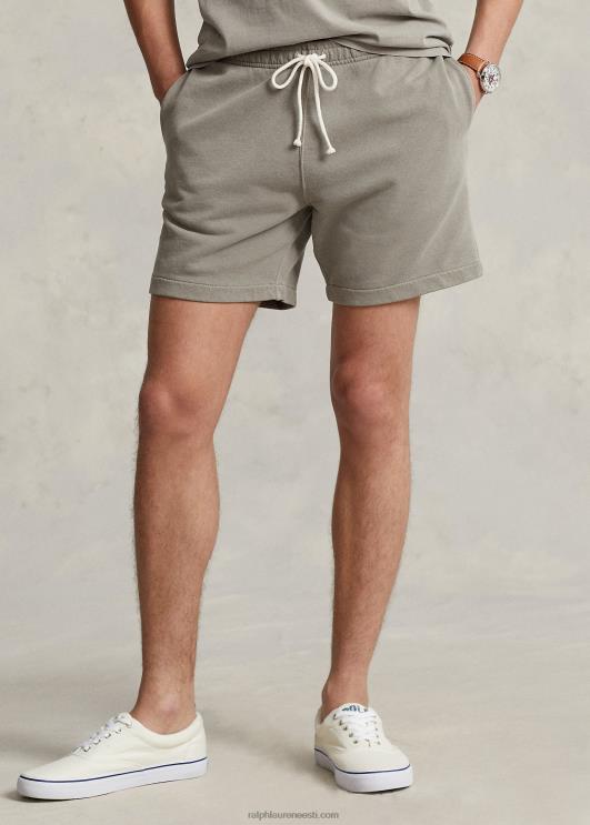 Ralph Lauren mehed 6-tolline rõivaga värvitud fliis lühike PR0V692 hall udu