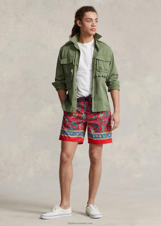 Ralph Lauren mehed 7,25-tolline palmisaare ujumiskorv PR0V784